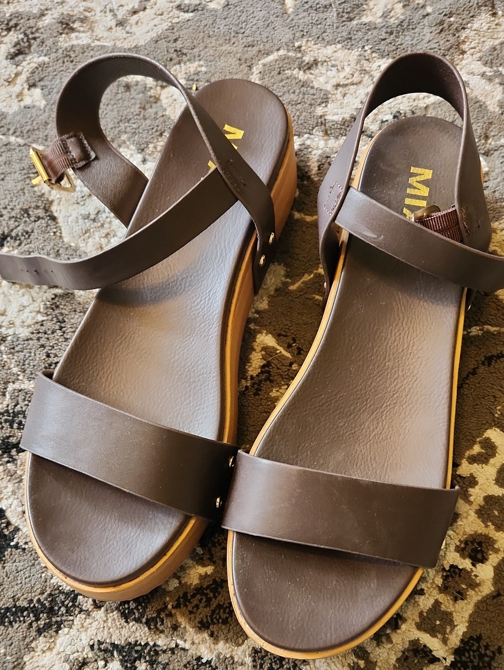 MIA Dark Brown Sandals